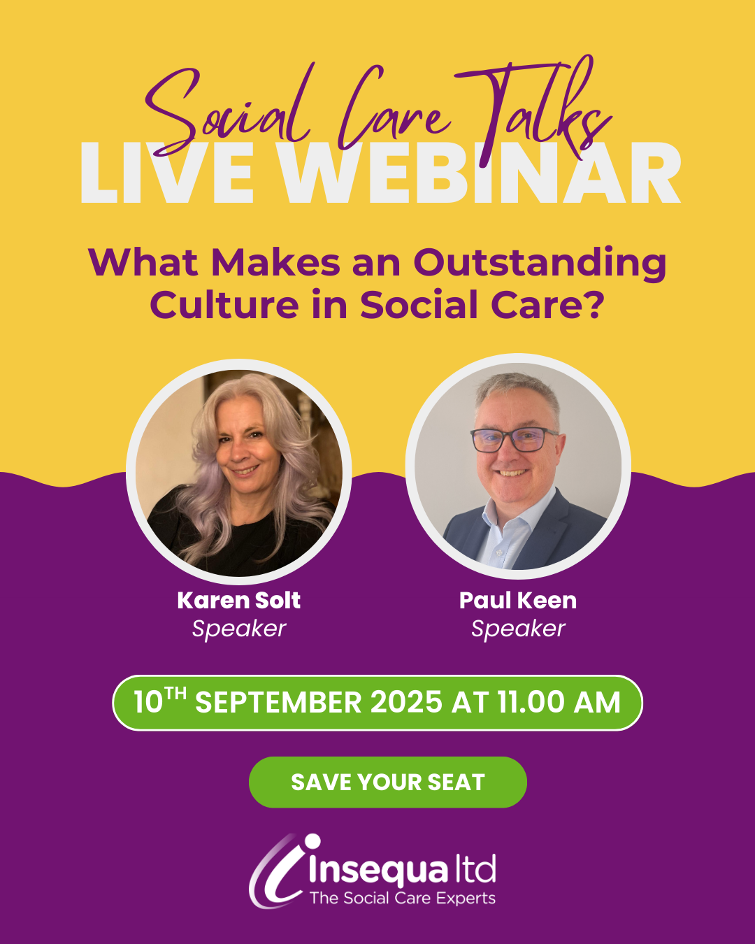 Live Webinar Series: What Makes an Outstanding Culture in Social Care?